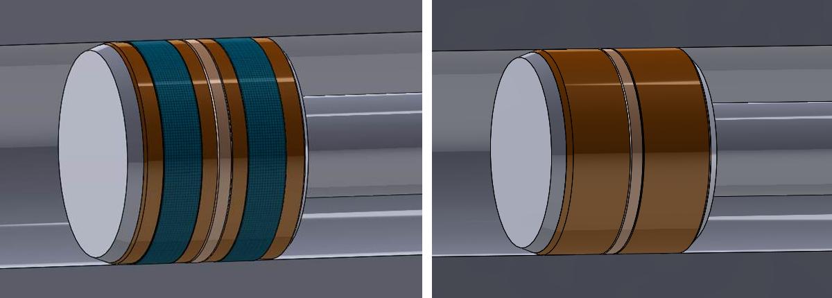 System Seals Bronze Overlay Replacement Guide Bands